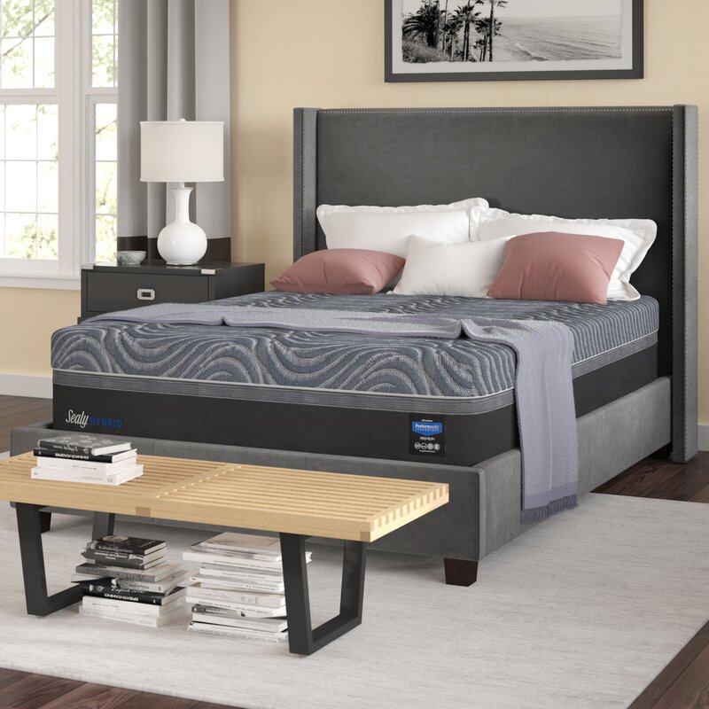 sealy mattress hybrid silver chill